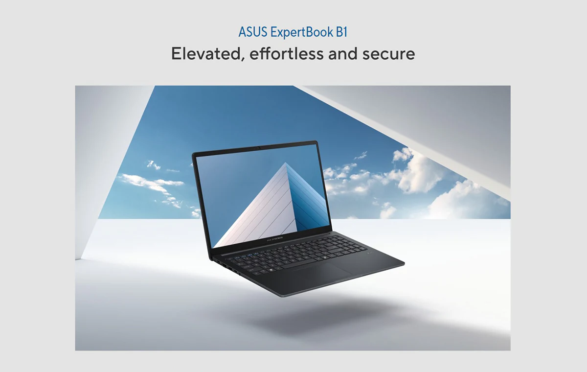 ASUS ExpertBook B1 B1503CVA-S77732 Intel Core 5 120U 16GB RAM 512GB SSD 15.6" Display Business Series Laptop